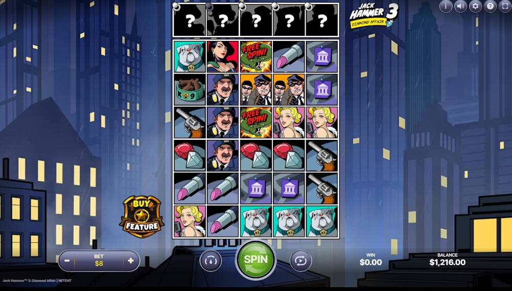 jack hammer 3 slot screenshot